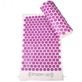 Tapis acupresseur et coussin d'acupression pour mal de dos, lot promo