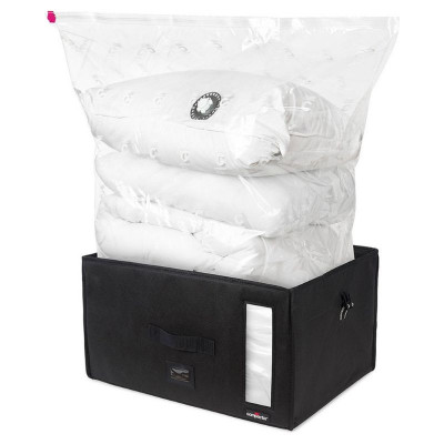 Housse de rangement sous vide Compactor beige 210L