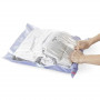 Roll-up Lot 2 x Sac de rangement sous vide, Transparent, M