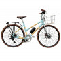 Vélo en Bambou Hyboo Comfort Électrique - Bleu