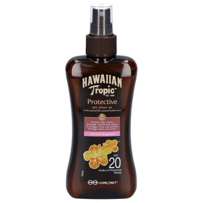 Hawaiian Tropic Huile sèche protectrice SPF20