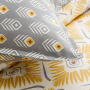 Parure zippée Mawira 100% coton pour placer la couette facilement