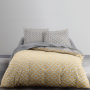 Parure zippée Mawira 100% coton pour placer la couette facilement
