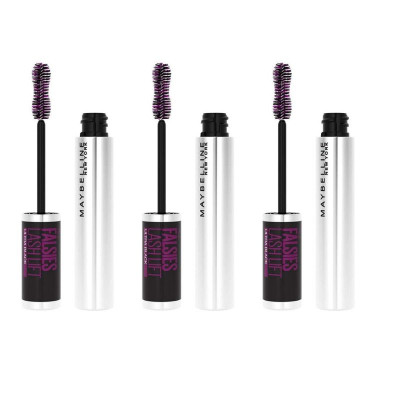 LOT 3 Mascaras New York The Falsies Lash Lift 9.6ml Mascara - Ultra Black