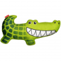 Jouets souples durables Crocodile Vert pour chiens