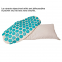 Coussin acupression chauffant