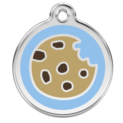 Médaille chien personnalisable Cookie