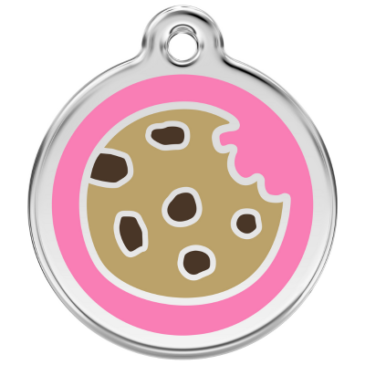 Médaille chien personnalisable Cookie