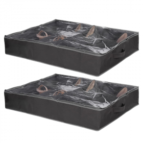 Lot de 2 housses de rangement pour chaussures Compactor