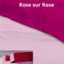 Housse imperméable 100x140cm Rose framboise Louis le Sec  Reconditionné