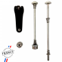 Kit complet - Axe avant + Axe arrière + collier de selle 34.9mm + Clé