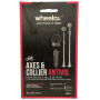 Kit complet - Axe avant + Axe arrière + collier de selle 34.9mm + Clé