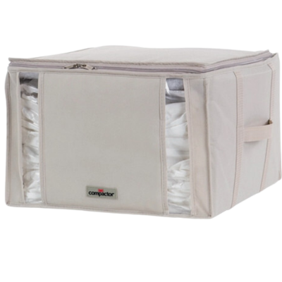 Housse sous vide 125L beige Compactor