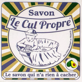Savon le Cul Propre karité bio et huile d'avocat 100g