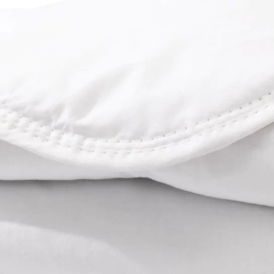 Pack Bébé Coton Percale Anti-Acariens Mortreux - Couette 80x120 + Oreiller 40x60 - Toutes Saisons