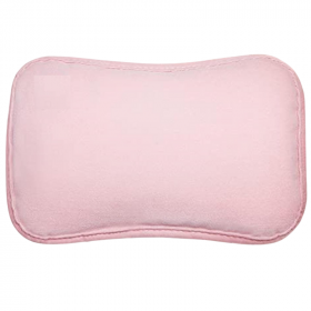 Bouillotte Electrique Rose avec pochette chauffe-mains