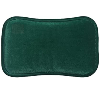 Bouillotte Electrique Verte avec pochette chauffe-mains