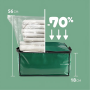 Housse de rangement sous vide de plein air taille XL spéciale jardin ! Compactor