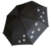 Parapluie pliant manuel pattes de chat noir Neyrat