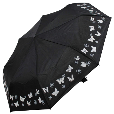 Parapluie pliant Papillons Neyrat à couleurs changeantes avec la pluie