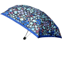 Mini parapluie pliant petites fleurs Neyrat noir, bleu ou rouge