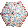 Mini parapluie pliant petites fleurs Neyrat noir, bleu ou rouge