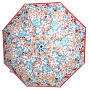Parapluie pliant petites fleurs Neyrat noir, bleu ou rouge