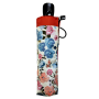 Parapluie pliant petites fleurs Neyrat noir, bleu ou rouge