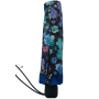Parapluie pliant petites fleurs Neyrat noir, bleu ou rouge