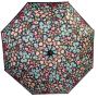 Parapluie pliant petites fleurs Neyrat noir, bleu ou rouge