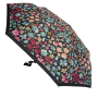 Parapluie pliant petites fleurs Neyrat noir, bleu ou rouge