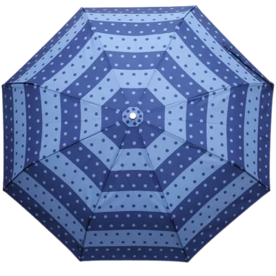 Parapluie pliant à poids bleus Neyrat