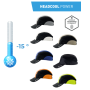 Casquette rafraîchissante Inuteq - Headcool Power - H20 Blanche et noire