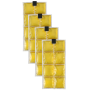 Coolpac 21˚C/70˚F 8 cellules Jaunes - ensemble de 4 unités Inuteq