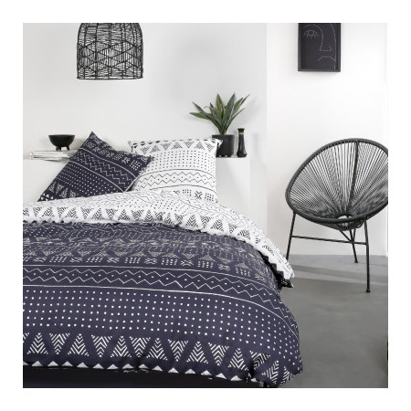 Parure de lit, sa couette facile dispose une fermeture éclair, Mawira