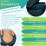 Coussin d'assise ergonomique et rafraichissant ClimSeat