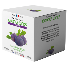 Parfums Exosens Figue, 60 ml, Note Verte, Hespéridée