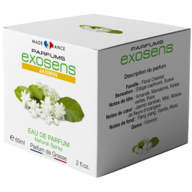 Parfums Exosens Jasmin, 60 ml Floral – Oriental