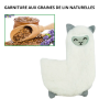 Bouillotte peluche micro-ondable mouton