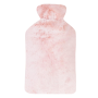Bouillotte fourrure Ultra-confort 2 Litres Rose ou Gris