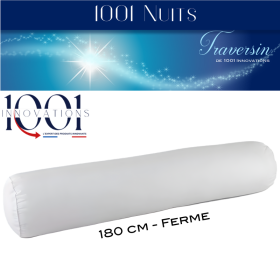 TRAVERSIN COTON GONFLANT ET FERME180 CM 1500 grs/m2 fibres rcreuse siliconée soufflée "Dermafibre"