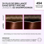 Lot de 2 Casting Crème Gloss Coloration Gloss 454 Brownie L'oreal
