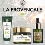 Lot de 3 produits La Provençale, crème de Jouvence, Sérum anti-âge, Pommade pour mains Bio
