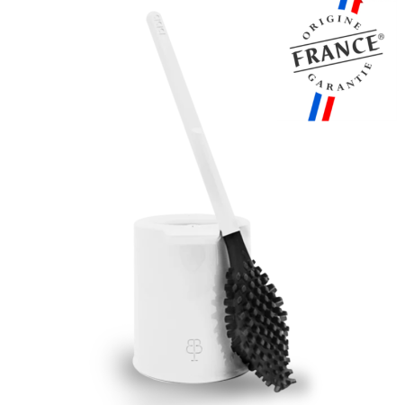 Balai brosse WC anti goutte écologique, bbb La Brosse pour toilettes