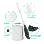 Balai brosse WC anti goutte écologique, bbb La Brosse pour toilettes