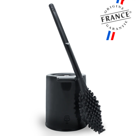 Balai brosse WC anti goutte écologique, bbb La Brosse pour toilettes