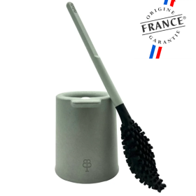Balai brosse WC anti goutte écologique, bbb La Brosse pour toilettes