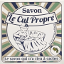 Savon le Cul Propre karité bio et huile d'olive 100g
