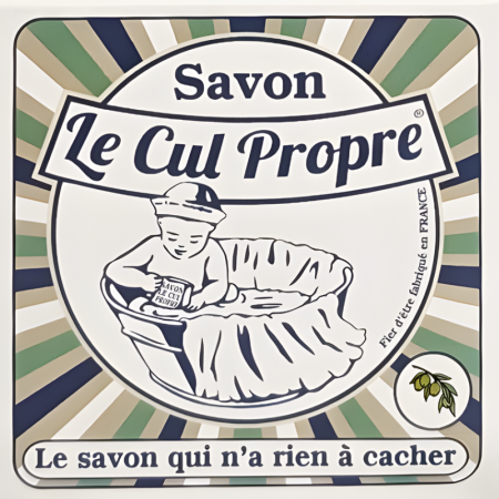 Savon le Cul Propre karité bio et huile d'olive 100g