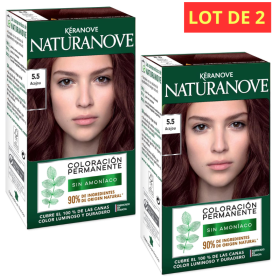 Lot de 2 - Kéranove Naturanove Coloration sans ammoniaque 5.5 Acajou